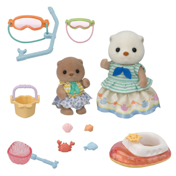 Sylvanian Families Set Hermanas Nutria