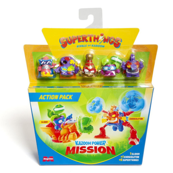 Superthings Kazoom Power Mission Action Pack Varios Modelos