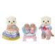 Sylvanian Families Familia Nutria Marina