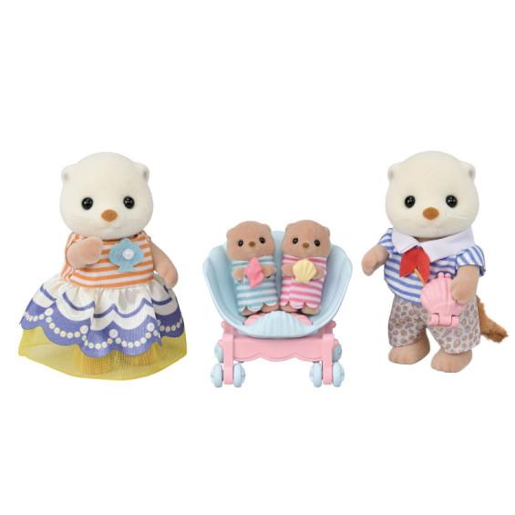 Sylvanian Families Familia Nutria Marina