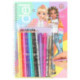 TOPModel Set con Libro para Colorear