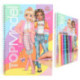 TOPModel Set con Libro para Colorear