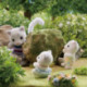 Sylvanian Families Familia Leopardo de las Nieves