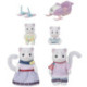 Sylvanian Families Familia Leopardo de las Nieves