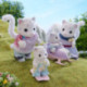 Sylvanian Families Familia Leopardo de las Nieves