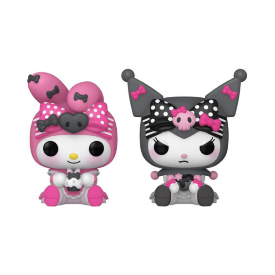 Funko Pop Pocket My Melody y Kuromi 50 Aniversario Pack 2 Figuras de Vinilo My Melody & Kuromi