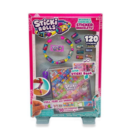 Sticki Rolls con Sticki Book Pulseras con Pegatinas