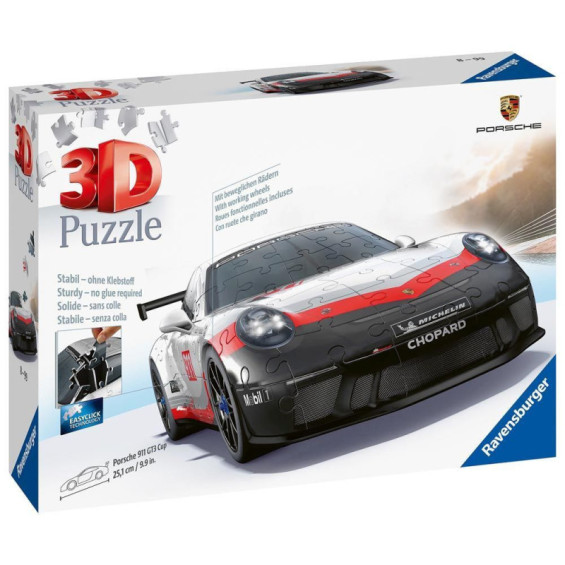 Ravensburger Puzzle 3D Porsche 911 GT3 Cup