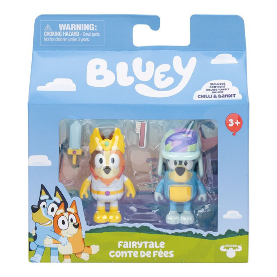 Bluey Pack 2 Figuras Varios Modelos