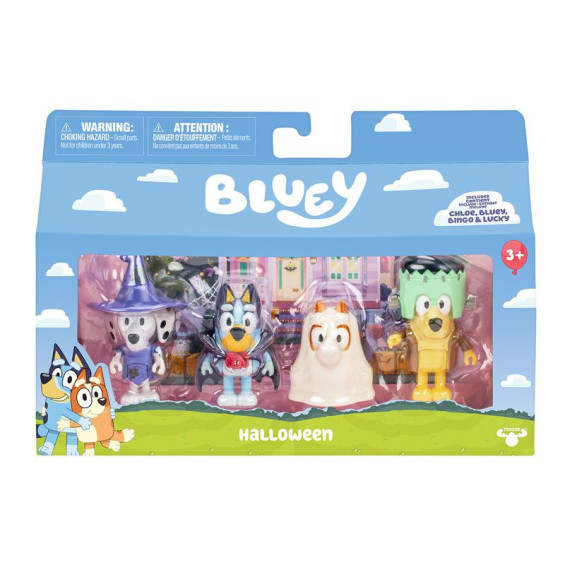 Bluey Pack 4 Figuras Varios Modelos
