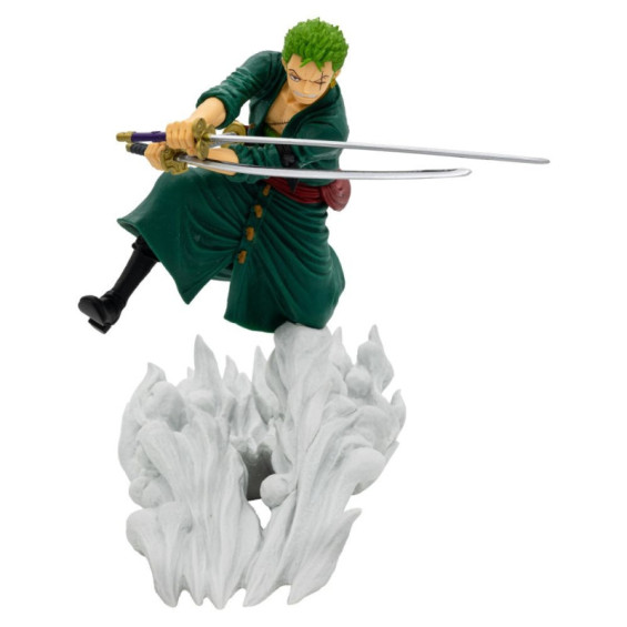 Banpresto One Piece Senkozekkei Figura Roronoa Zoro Egghead Ver.