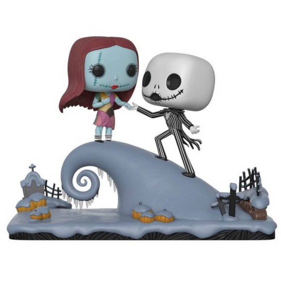 Funko Pop! Movie Moment Pesadilla Antes de Navidad Figura de Vinilo Bajo la Luna