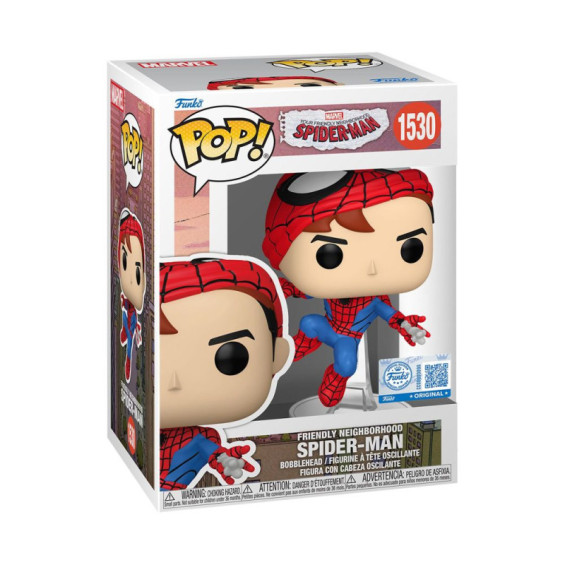 Funko Pop! Marvel Your Friendly Neighborhood SPIDER-MAN Figura de Vinilo Friendly Neighborhood SPIDER-MAN