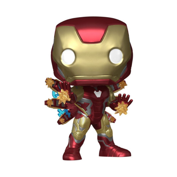 Funko Pop! Marvel The Infinity Saga Figura de Vinilo Iron Man Brilla en la Oscuridad