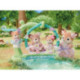 Sylvanian Families Bebé Ciervo Columpio Floral