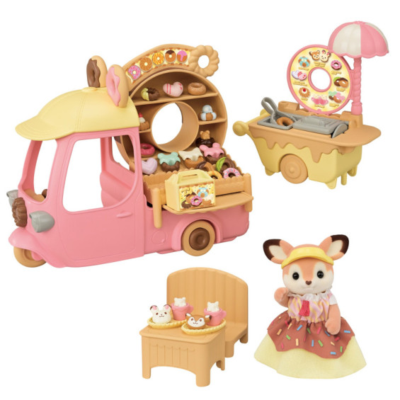 Sylvanian Families Furgoneta de Donuts