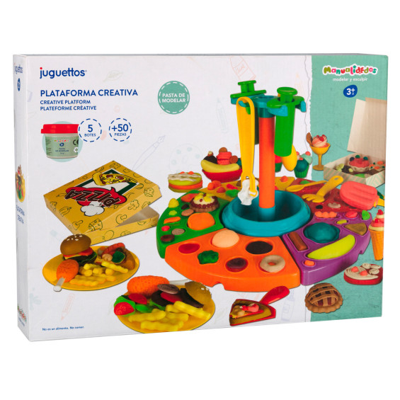 Manualidedos Plataforma Comiditas Pasta de Modelar