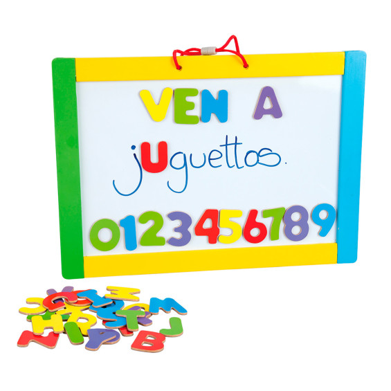 Nenittos Mi Pizarra Doble con Letras Magnéticas