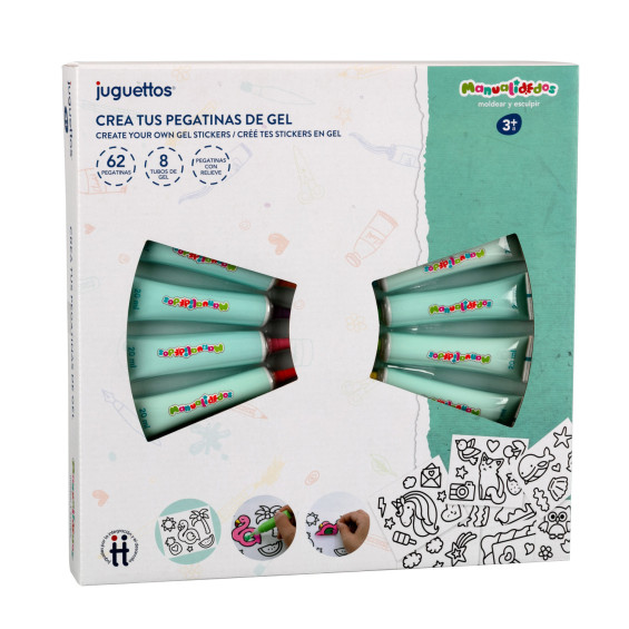 Manualidedos Crea tus Pegatinas de Gel