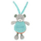 Bebé Vip Osito Libro Blandito Azul