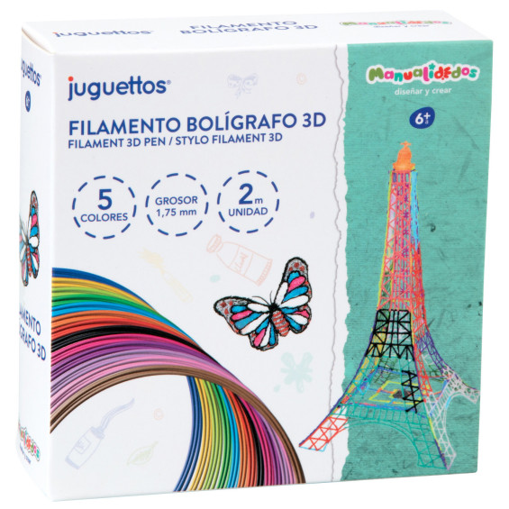Manualidedos Filamento Bolígrafo 3D