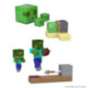 Minecraft Conjunto Coleccionable de Figura y Mecanismo Redstone Charged con Accesorios Varios Modelos