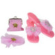 Set Sandalias y Bolso Princesa Rosa