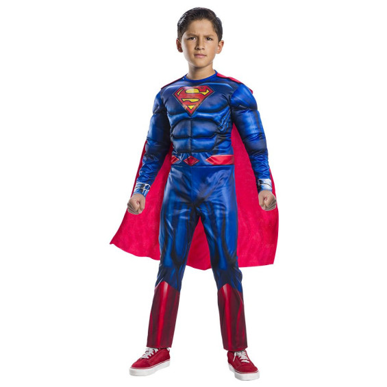 Disfraz Infantil Superman Blackline Talla 3-4 Años