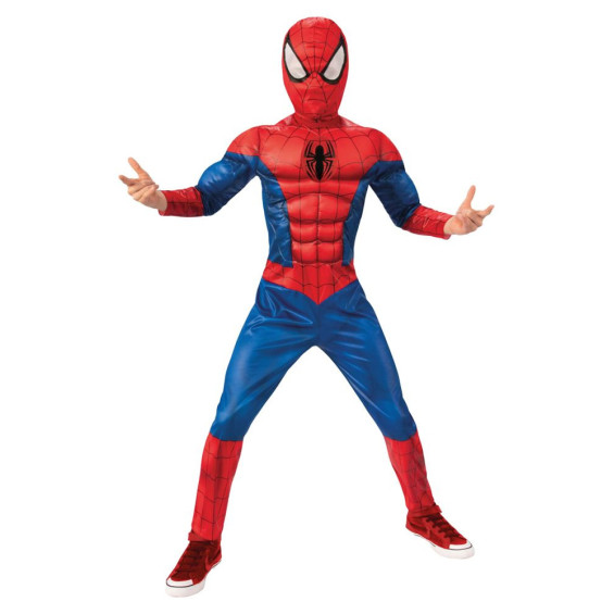 Disfraz Infantil SPIDER-MAN Black Line Talla S 3-4 Años