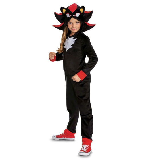 Disfraz Infantil Sonic 3 Shadow Clásico Talla S 4-6 Años