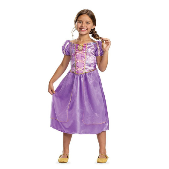 Disfraz Infantil Rapunzel Clásico Talla S 5-6 Años