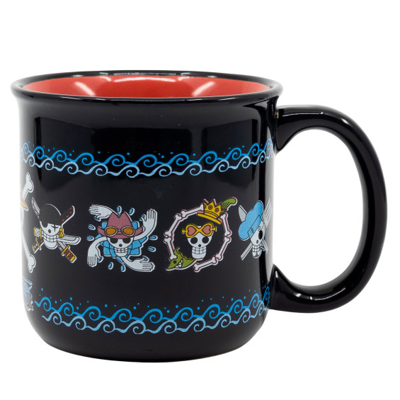 One piece Skull Anime Taza de Cerámica de Desayuno 400 ml en Caja de Regalo