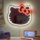 Hello Kitty Luz Led Neón para Espejo