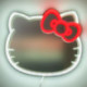 Hello Kitty Luz Led Neón para Espejo