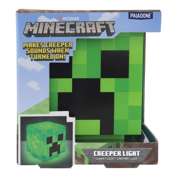 Minecraft Creeper Lámpara