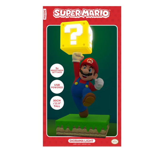 Super Mario Lámpara Diorama