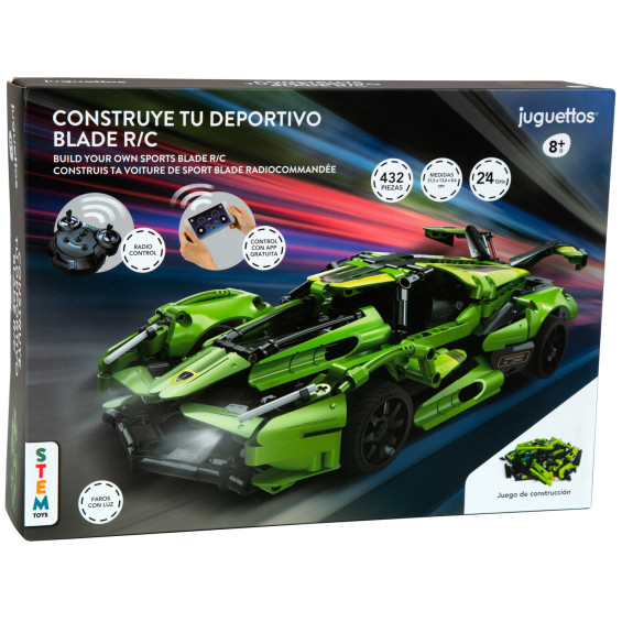 Juguettos Construye Tu Deportivo Blade Radio Control