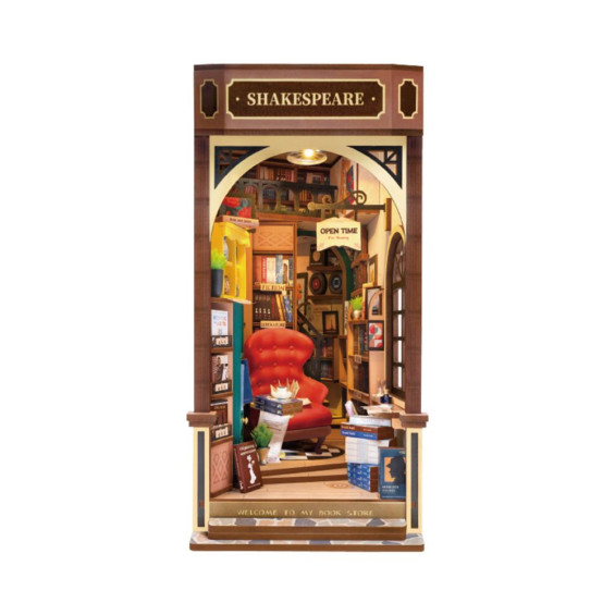 Robotime Bookstore Maqueta de Madera