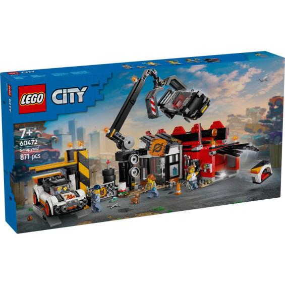 LEGO City Community Desguace con Coches - 60472