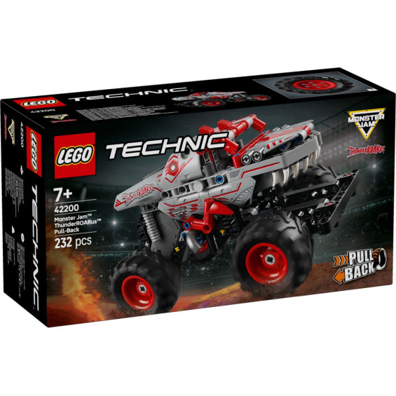 LEGO Technic Monster Jam ThunderROARus con Motor de Carga Manual - 42200