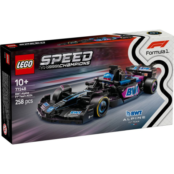 LEGO Speed Champions Coche de Carreras BWT Alpine F1 Team A524 - 77248