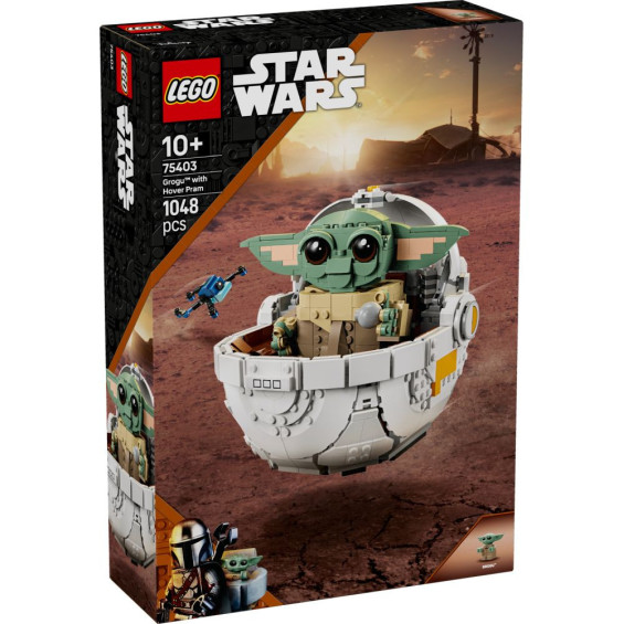 LEGO Star Wars Mandalorian Grogu™ con Aerocuna - 75403