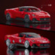 Mattel Brick Shop Hot Wheels Maserati MC20 - Speed Series,  250 piezas