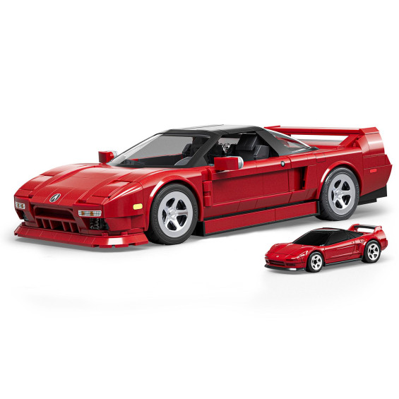 Mattel Brick Shop Hot Wheels 90 Acura NSX Elite Series 876 piezas