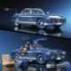 Mattel Brick Shop Hot Wheels Premium Series Juego de Construcción Mercedes-Benz 300 SL. 1600 piezas