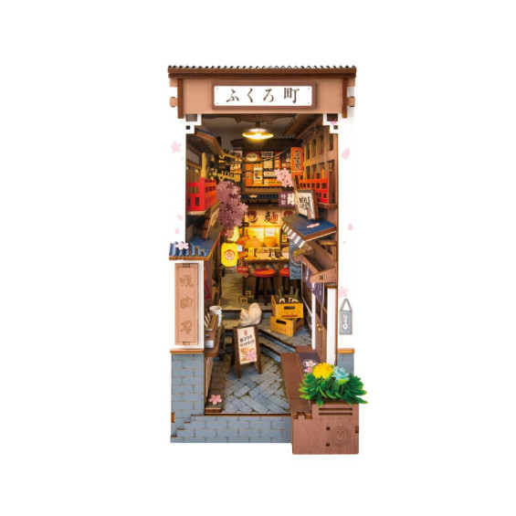 Rolife Sakura Wine Alley Maqueta de Madera