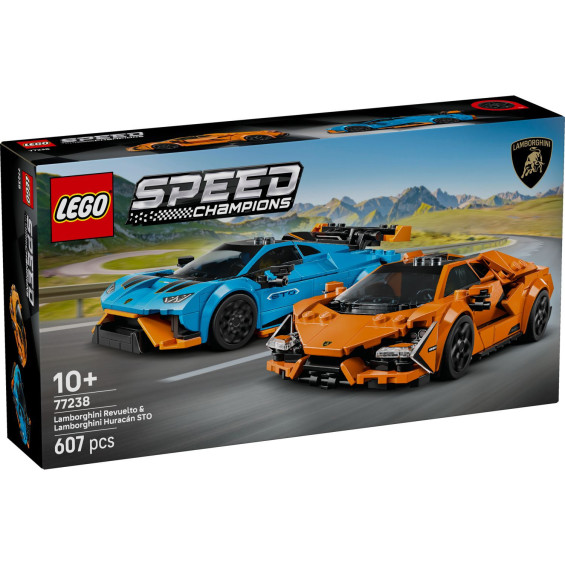 LEGO Speed Champions Lamborghini Revuelto y Huracán STO - 77238