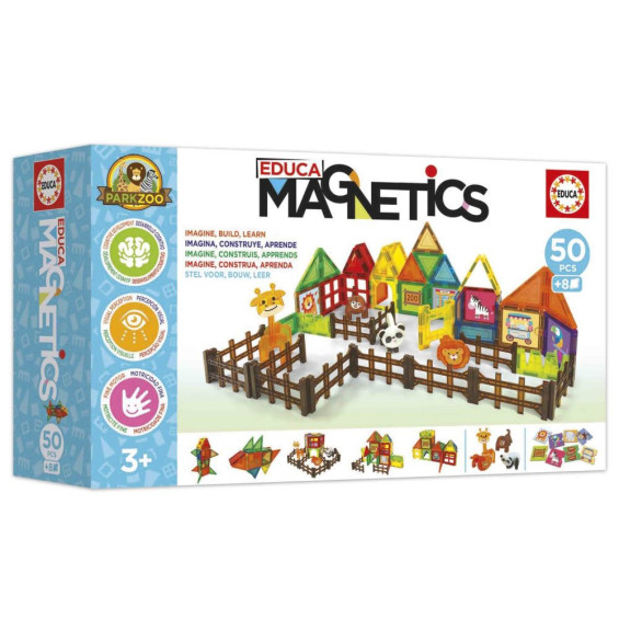 Educa Magnetics Park Zoo 50 Piezas Juego de Construcción