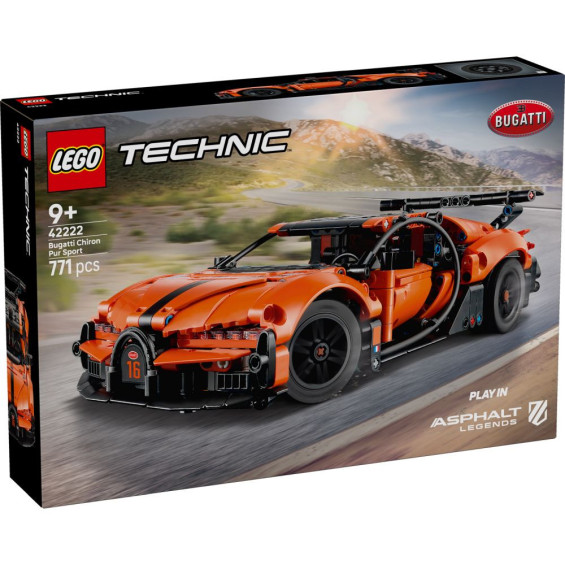 LEGO Technic Hipercoche Bugatti Chiron Pur Sport - 42222