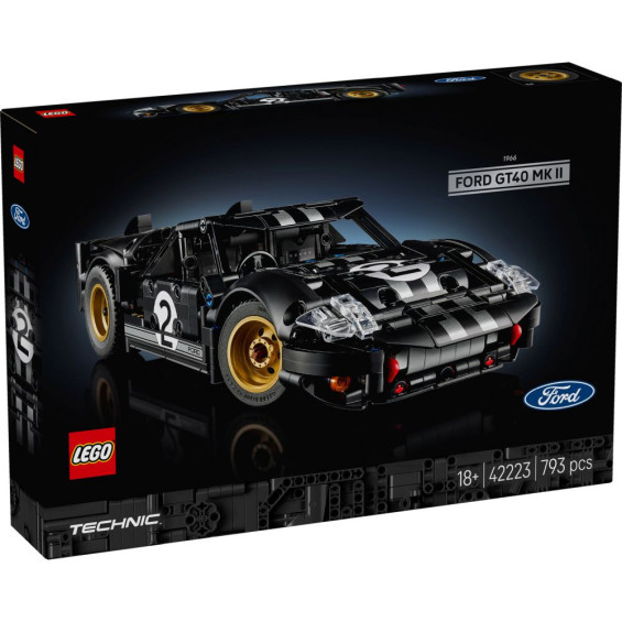 LEGO Technic Coche de Carreras Ford GT40 MKII de 1966 - 42223